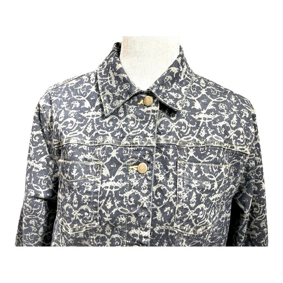 Jones New York Blue Stretch
Jean Jacket size L - Picture 6 of 11